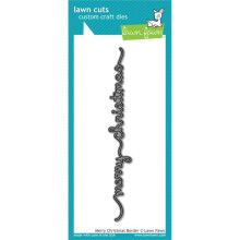 Lawn Fawn Lawn Cuts Custom Craft Die - LF993 Merry Christmas Border