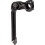Uno 822 Adjustable 22.2mm Quill Stem 25.4 x 100mm Black 1