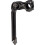 Uno 822 Adjustable 22.2mm Quill Stem 25.4 x 100mm Black 2