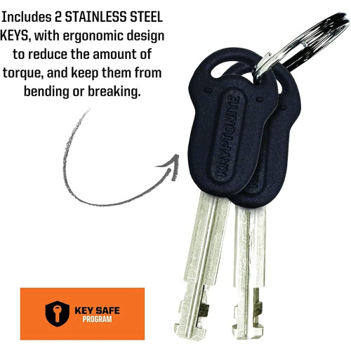 Kryptonite Kryptonite Kryptolok 912 9.5mm Chain Bicycle Lock 2