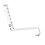Clothes Coat Hook Bedroom Robe Hook Foldable Door Mounted-1 1