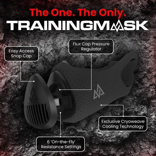 TRAININGMASK Adult Training Mask 3.0 Training Mask Cern L/120 kg 1