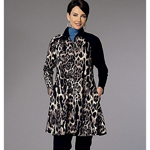 Butterick Butterick Patterns B6254ZZ0 Γυναικείο Παλτό Φόρεμα, ZZ (LRG-XLG-XXL) 2