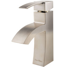 Pfister LF-042-BNKK Bernini Single Control 4"""" Rubinetto da bagno con set centrale in nichel spazzolato 1,2 gpm