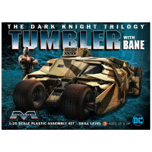 Moebius Models MMK967 Dark Knight Armoured Tumbler w/Bane Figure 1:25 Model Kit