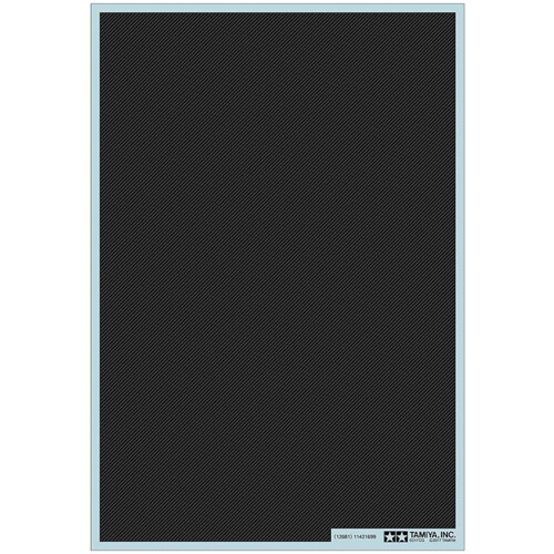 Tamiya TAMIYA 12681 Carbon Decal Twill Weave - Fine 1:24 Model Kit Accessory