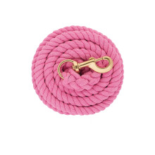 Weaver Leather Cotton Lead Rope Pink/Blue 5/8"""" x 10'