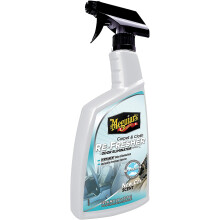 Meguiar's Spray rinfrescante elimina odori per tappeti e tessuti, odore fresco di auto nuove - flacone spray da 24 once