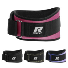 RitFit Gewichthebergrtel ideal fr Kniebeugen, Ausfallschritte, Kreuzheben, Thruster Mnner und Frauen 15,2 cm, Schwarz/Camouflage