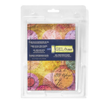 Gel Press Monoprinting Print Plate - 5” X 7” (12.7 X 17.8 cm) Gel Plate - Printmaking Supplies - Reusable Gel Printing Plate for Press Art