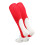 TCK 9 tums solida basebollbyglar (Scarlet Large) 2
