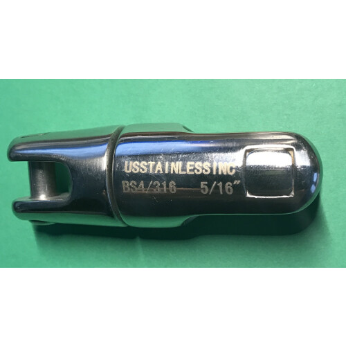 US Edelstahl 316 Anker Drehverbinder 5/16" oder 8mm Marinequalität 1