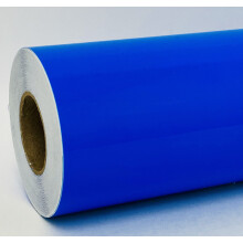 Farvet blank vinyltape med selvkl?bende (8 tommer x 25 ft fluorescerende bl?)