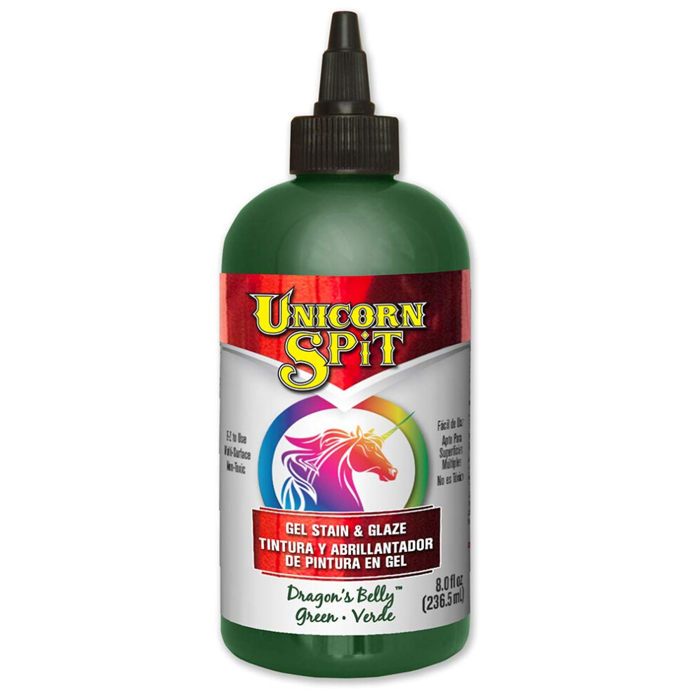 Dragon's Belly 5771007 Green Paint Water Based Gel Stain And Glaze 236Ml 076818004394