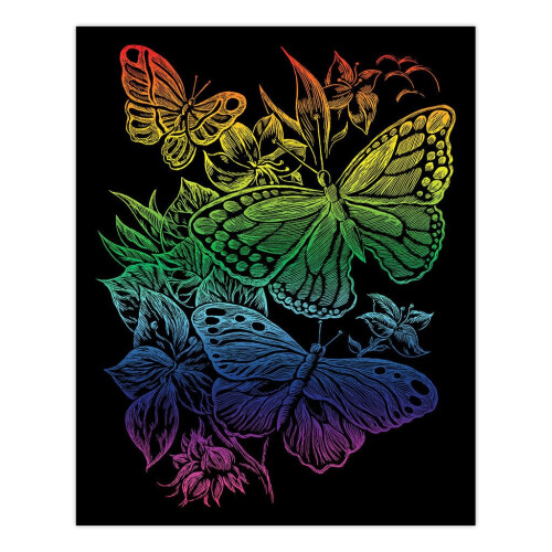 Rainbow Engraving Art Animals Box Set 6 Piece 1