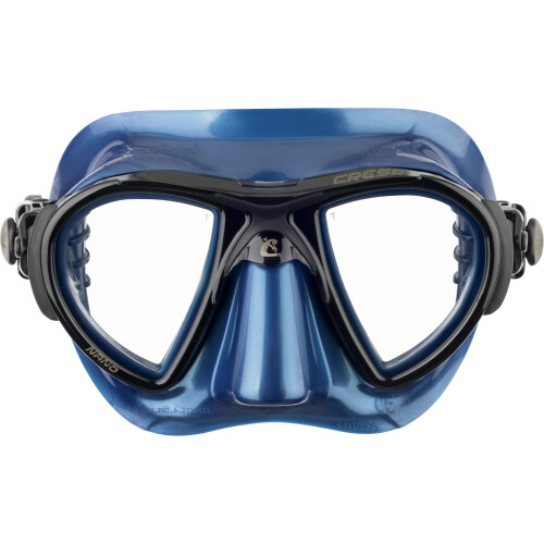 Cressi (Blue (Silver/Frame Black)) Cressi Nano Dive Mask 2
