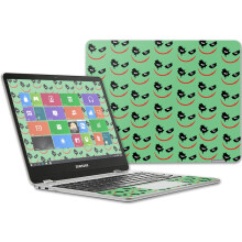 MightySkins Skin voor Samsung Chromebook Plus 12.3"(2017) - Why So Serious | Uniek Vinyl Cover