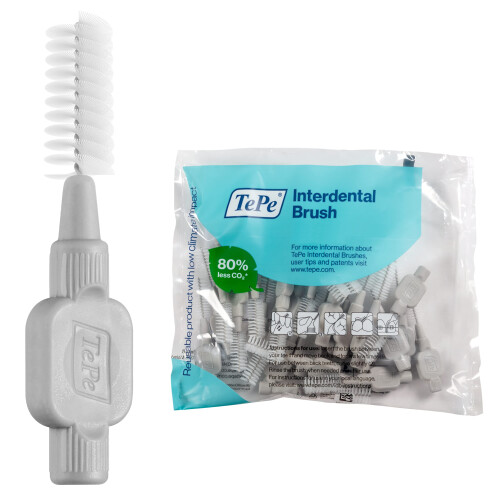 Tepe TePe Original Interdental Brushes Grey 1.3 mm Pack of 25