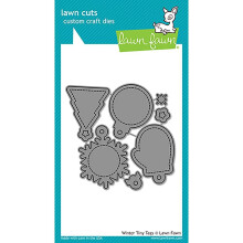 Pl?neklip Custom Craft Dies-Vinter Tiny Tags