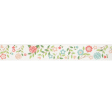 Hochzeitsblumen-Washi-Klebeband (1 Rolle 9/16 Zoll breit x 10,95 Yards lang) rosa und grnes Blumen-Klebeband, Geschenkpapier-Klebeband fr H