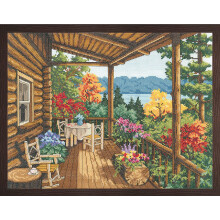 Janlynn Kreuzstich Set, 16"x12" 14 Fäden