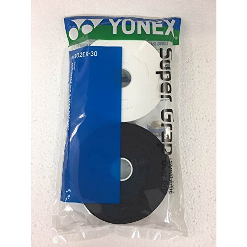 Yonex YONEX Super GRAP 30-Pack Racket Grips Hvid Sort