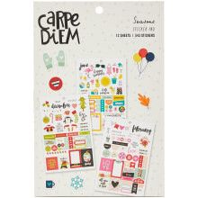 Planner Essentials A5 Stickers 12/Pkg-Seasons, 543 Stickers