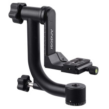 Andoer Heavy Duty Gimbal Head Gimbal Tripod Head with Arca Swiss Quick