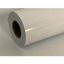 Cinta de vinilo brillante de colores con autoadhesivo (6 pulgadas x 25 pies blanco)