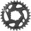 SRAM (34T, Black) SRAM Chain Ring X-Sync 2 Direct Mount 3 MM Offset Boost Cold Forged Alum 1