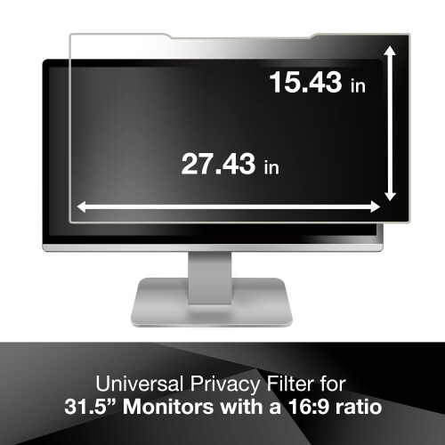 3M Privacyfilter voor 31,5"" breedbeeldmonitor (PF315W9B) 2