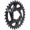 SRAM (34T, Black) SRAM Chain Ring X-Sync 2 Direct Mount 3 MM Offset Boost Cold Forged Alum 3