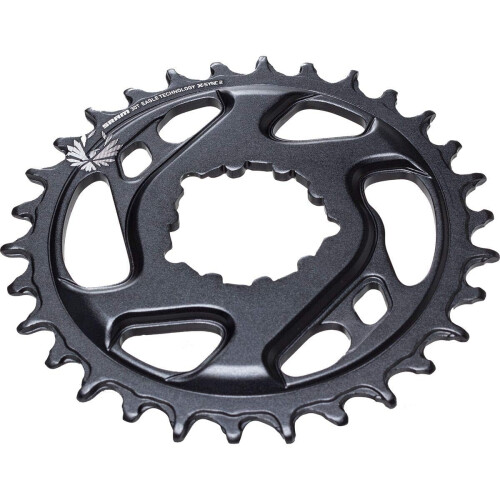 SRAM (34T, Black) SRAM Chain Ring X-Sync 2 Direct Mount 3 MM Offset Boost Cold Forged Alum 1