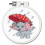 Kit Punto Croce Elefante Janlynn con Cerchio, Multicolore 1