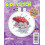 Kit Punto Croce Elefante Janlynn con Cerchio, Multicolore 2