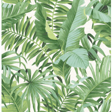 A-Street Prints 2744-24136 Alfresco Palmblatt-Tapete, Grn