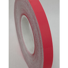 Farvet blank vinyltape med selvkl?bende (2 tape 1/4 tomme x 25 fod (50 fod i alt) Fluorescerende Pink)