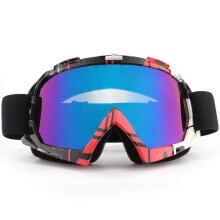 SPOSUNE Motorbril ATV Dirt Bike Off Road Racing MX-rijbril Antikras Stofdicht Buigbaar UV400-bril met gewatteerd Zacht dik schuim Verstelbare riem vo
