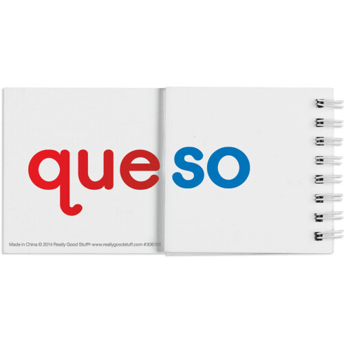 Really Good Stuff Libros de Slabas (Spanisch-Silben-Flipbooks)  30 Flipbooks 1