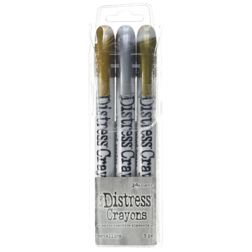 Ranger Metallics Tim Holtz Distress Crayon, 3er Set