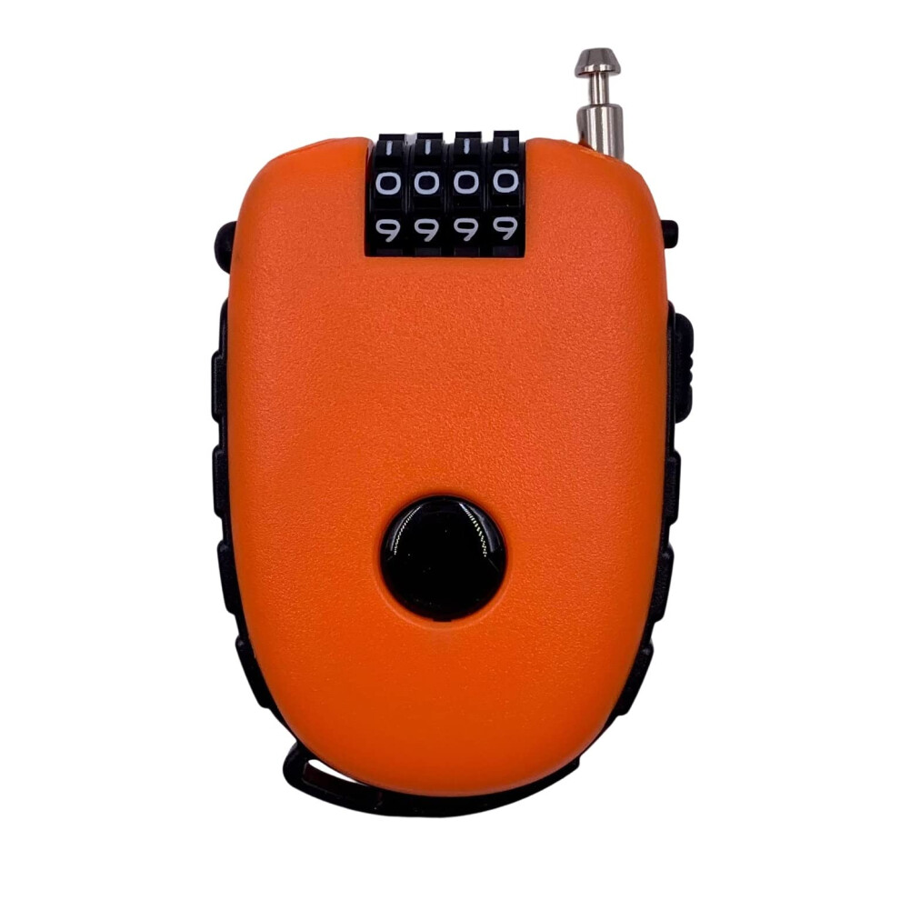 Cable Combination Padlock, Ski Lock, Stroller Lock, Cable Lock, 90Cm / 2.4Mm (Diameter) Steel Retractable Cable 635388994469
