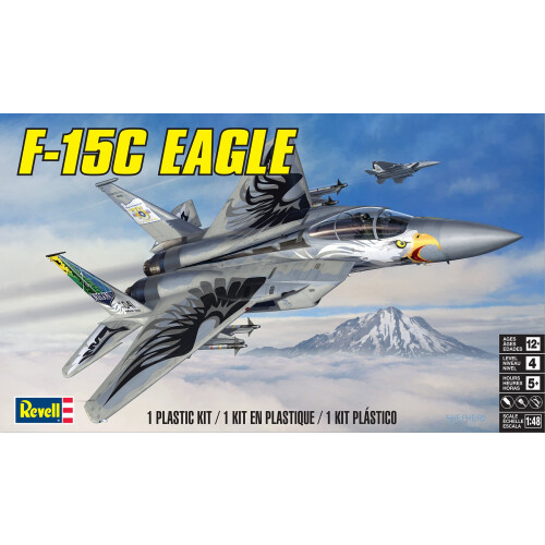 Revell Revell F-15C Eagle Plastikmodellbausatz, Grau 2
