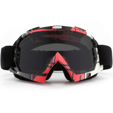 SPOSUNE Motorbril ATV Dirt Bike Off Road Racing MX-rijbril Antikras Stofdicht Buigbaar UV400-bril met gewatteerd Zacht dik schuim Verstelbare riem vo
