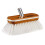 Brosse en bois synthtique Star Brite, rigide, blanche, 8"" 1
