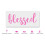 Blessed Stencil - Blessed Wood Sign Stencils Blessed Script Blessed House Sign Blessed Stencil 2