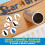Brosse en bois synthtique Star Brite, rigide, blanche, 8"" 5