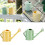 Multipurpose Outdoor Watering Container Adjustable Flows-Green 3