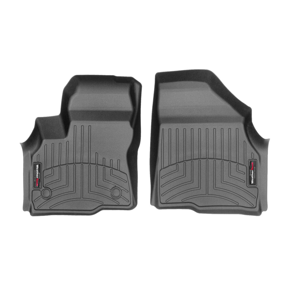 Weathertech Custom Fit Floorliners For Chevrolet Bolt Ev Bolt Euv - 1St Row (4411701) Black 787765286428