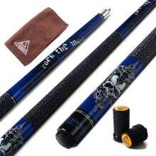 CUESOUL Rockin Series 58"""" 21oz Maple Pool Cue Stick Set with Joint Protector/Shaft Protector and Cue Towel G405