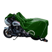 Nuzari Premium -moottoripyrn suoja - Moottoripyrn suojat vedenpitv ulkosilytys - maastopyrn suoja (Hunter Green X-Large)
